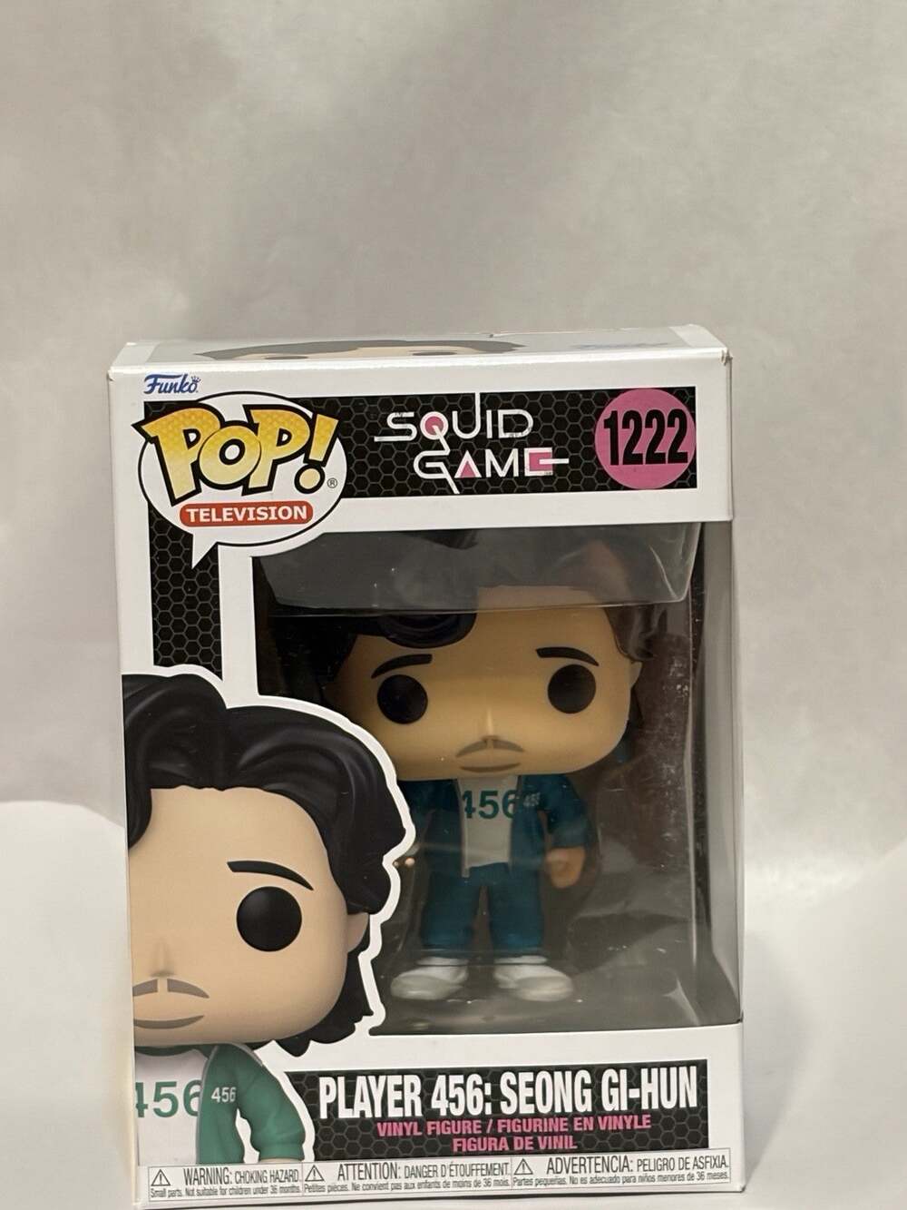 Funko Pop! Television Squid Game Player 456 Seong Gi-Hun Vinyl Figure #1222